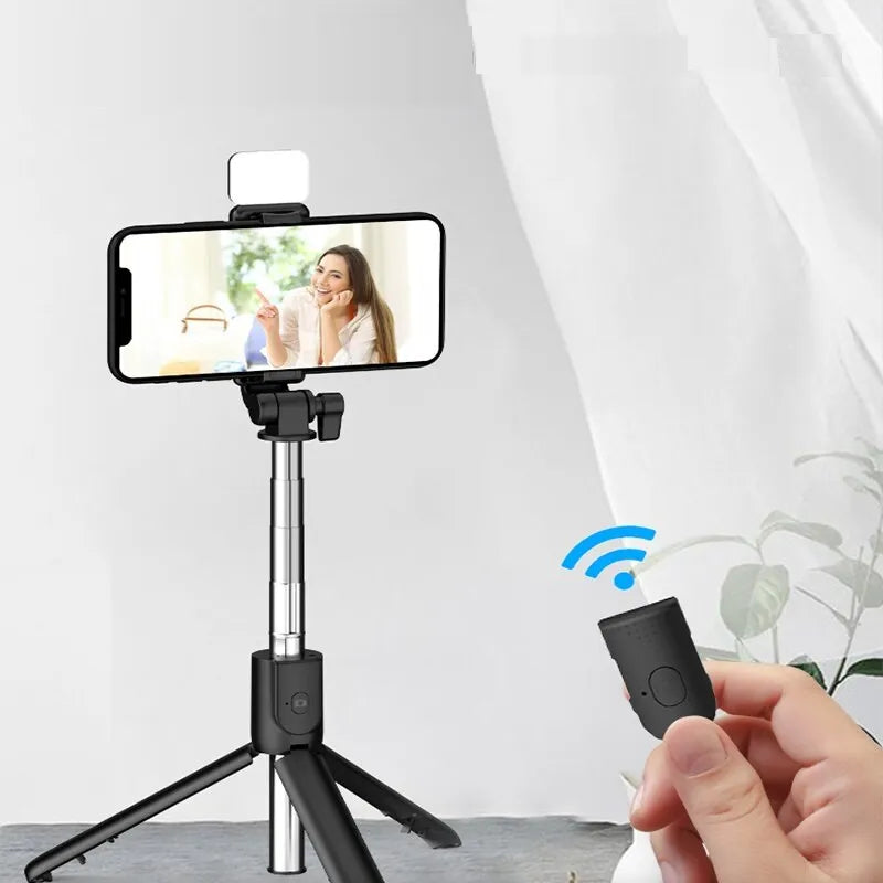 CreatorPro 4-in-1 Selfie Stick Tripod with Bluetooth and Rechargeable light