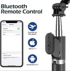 CreatorPro 4-in-1 Selfie Stick Tripod with Bluetooth and Rechargeable light